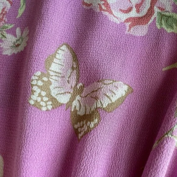 NEW BP. Floral romper butterfly Bohemian sleeveless purple SMALL NWT - Picture 14 of 15